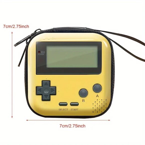 Retro Coin Purse Earphone Storage Holder Case Wallet Accessory Video Game Y2k - Picture 2 of 2